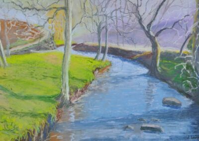 Farndale. Pastel. 54 x 44 cm. £120 framed.