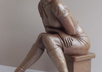 Emma Jane. Bronze Resin Limited Edition Sculpture. 46cm high. £260.00.