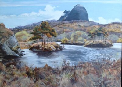 Suilven. Oil on board. 60 x 46 cm. £345 framed.