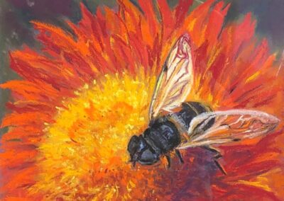 Bee happy! Pastel