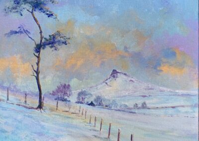 Roseberry Topping. Acrylic. 30 x 30 cm. £95 unframed